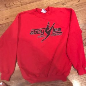 Red Abby Lee crewneck